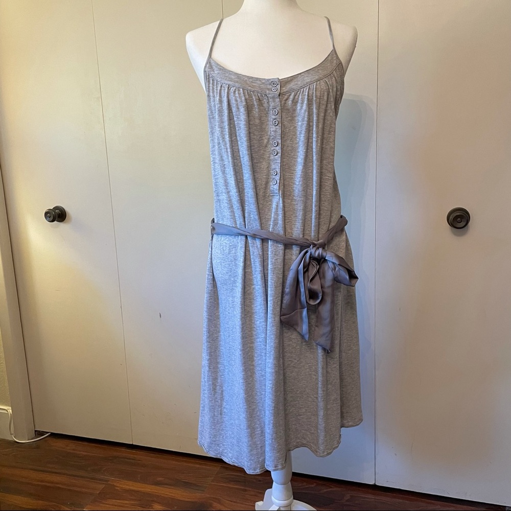 Gap tshirt dress with satin belt